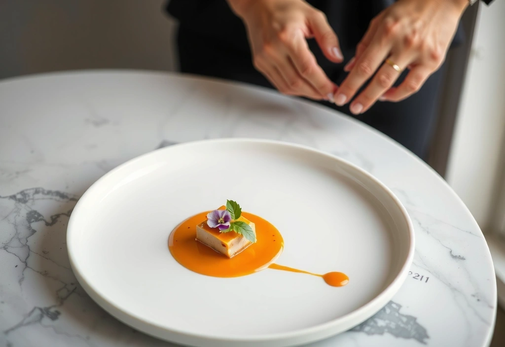 Ejemplo de emplatado minimalista