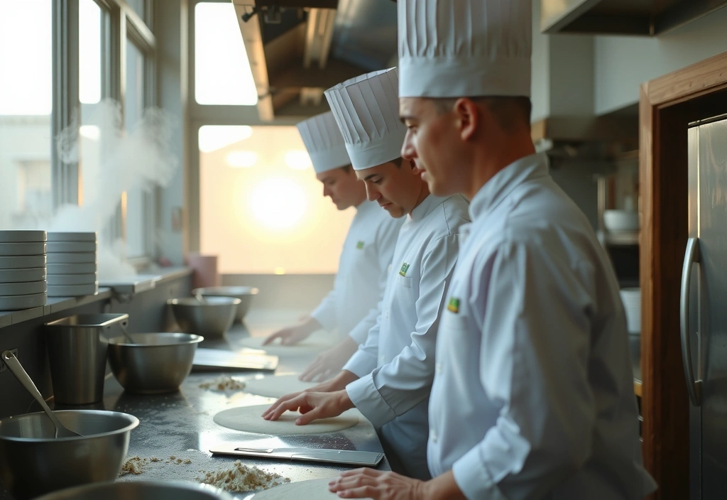 Sesión práctica de cocina